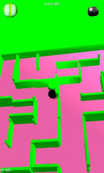 Play Maze cant - 3D Tilt maze with physics engine as an online game Maze cant - 3D Tilt maze with physics engine with UptoPlay