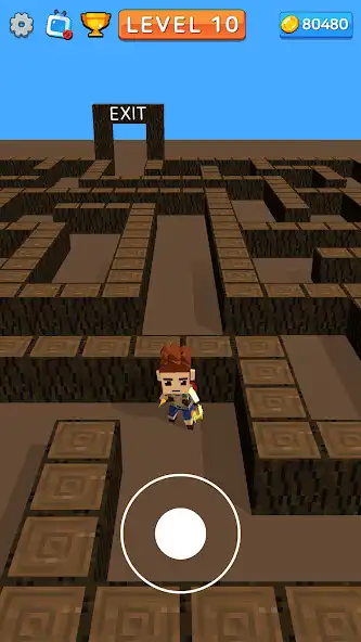 Play Maze Escape - My Little Hero as an online game Maze Escape - My Little Hero with UptoPlay