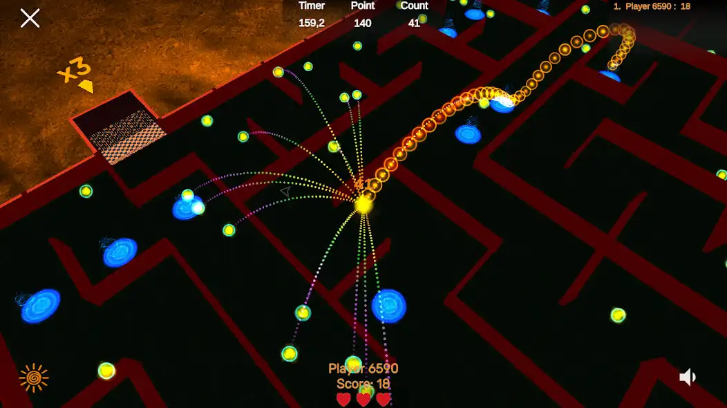 Play Maze Racers: Online Multiplayer as an online game Maze Racers: Online Multiplayer with UptoPlay