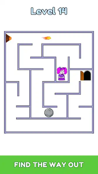 Play Maze Rescue: Save The Monster as an online game Maze Rescue: Save The Monster with UptoPlay