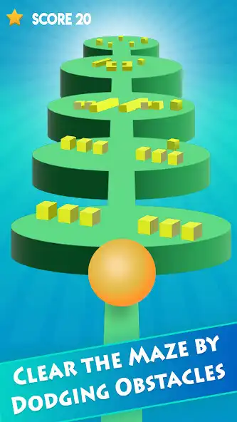 Play Maze Run: Cube Puzzle Game as an online game Maze Run: Cube Puzzle Game with UptoPlay