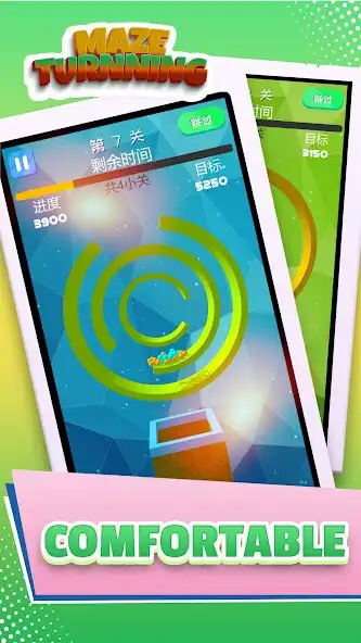 Play Maze Turning - Drop the Balls as an online game Maze Turning - Drop the Balls with UptoPlay