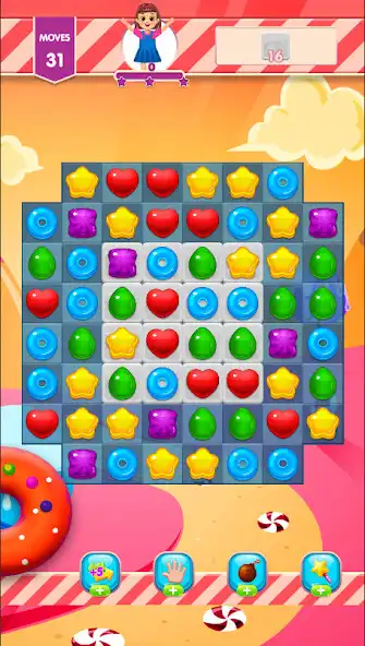 Play Mazzal Sweet Sugar Match as an online game Mazzal Sweet Sugar Match with UptoPlay