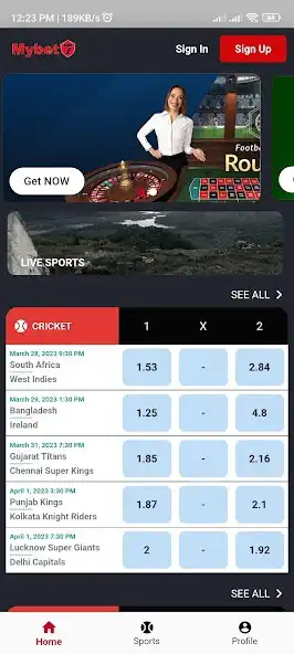 Play MB7 - Scorecards and News as an online game MB7 - Scorecards and News with UptoPlay