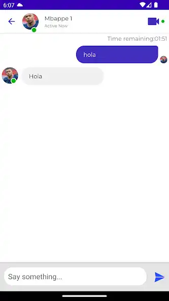 Play Mbappe Fake Video Call as an online game Mbappe Fake Video Call with UptoPlay