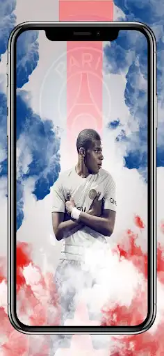 Play Mbappe Wallpaper as an online game Mbappe Wallpaper with UptoPlay