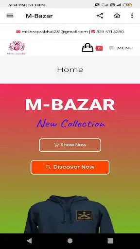 Play M-bazar - Online Shopping Indian App as an online game M-bazar - Online Shopping Indian App with UptoPlay