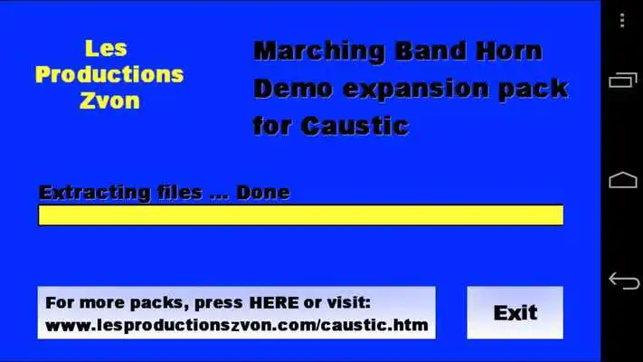 Play APK MB Horn demo for Caustic  and enjoy MB Horn demo for Caustic with UptoPlay com.lesproductionszvon.marchingbandhorndemo