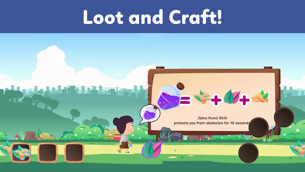 Play Mbok Jamu Little Stroll as an online game Mbok Jamu Little Stroll with UptoPlay