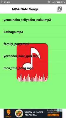 Play MCA -  Middle Class Abbai : Nani Songs