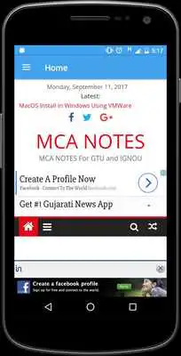 Play Mca Notes as an online game Mca Notes with UptoPlay