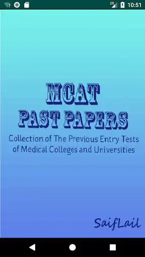 Play MCAT Past Papers  and enjoy MCAT Past Papers with UptoPlay