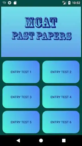 Play MCAT Past Papers as an online game MCAT Past Papers with UptoPlay