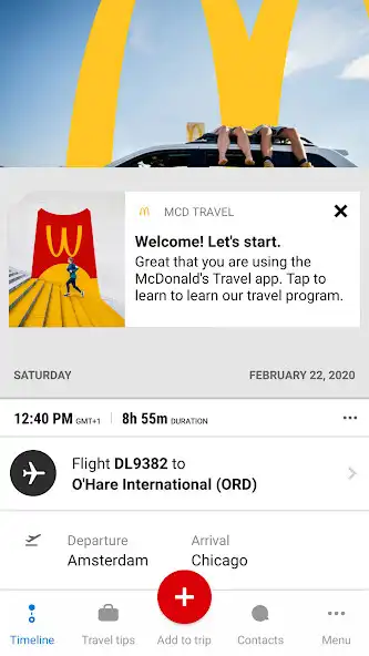 Play McDonalds Travel as an online game McDonalds Travel with UptoPlay