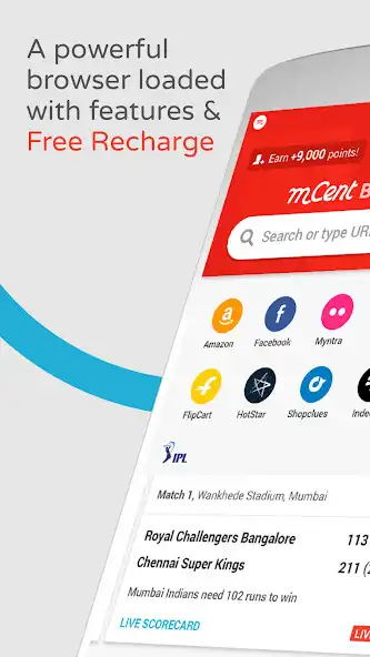 Play mCent Browser - Recharge Brows  and enjoy mCent Browser - Recharge Brows with UptoPlay