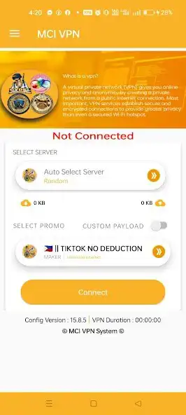 Play MCI VPN as an online game MCI VPN with UptoPlay