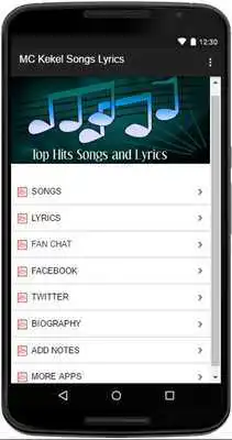 Play MC Kekel Songs Lyrics