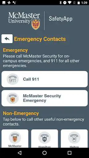 Play McMaster SafetyApp as an online game McMaster SafetyApp with UptoPlay