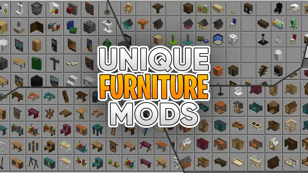 Play MC Mods Furniture Minecraft PE  and enjoy MC Mods Furniture Minecraft PE with UptoPlay