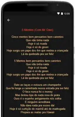 Play MC Pedrinho Letras