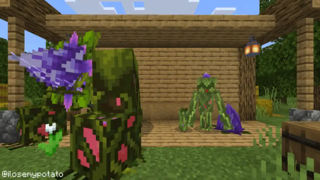 Play MCPE Dungeon Mod as an online game MCPE Dungeon Mod with UptoPlay