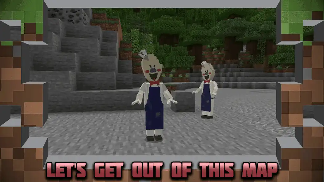 Play MCPE Ice Scream 7 mod addon as an online game MCPE Ice Scream 7 mod addon with UptoPlay