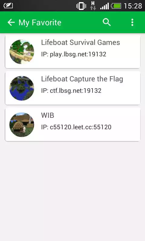 Play MCPE Servers List