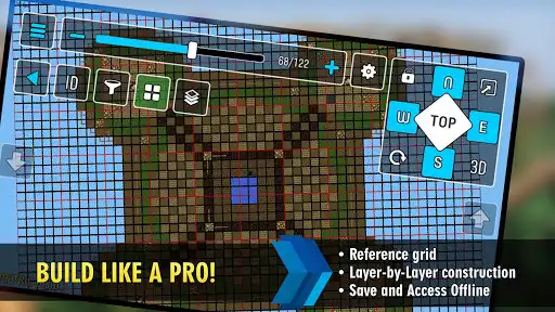 Play MCProApp build companion, blueprints for Minecraft as an online game MCProApp build companion, blueprints for Minecraft with UptoPlay