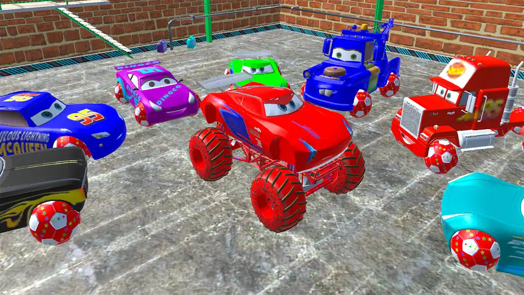 Play McQueen and Crazy Racing Cars  and enjoy McQueen and Crazy Racing Cars with UptoPlay