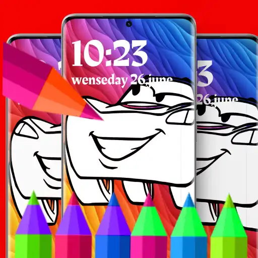Play Mcqueen Coloring Book Art APK
