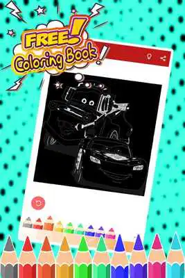 Play Mcqueen Coloring pages -Cars-