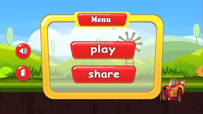 Play Mcqueen HILL Climb Racing 3