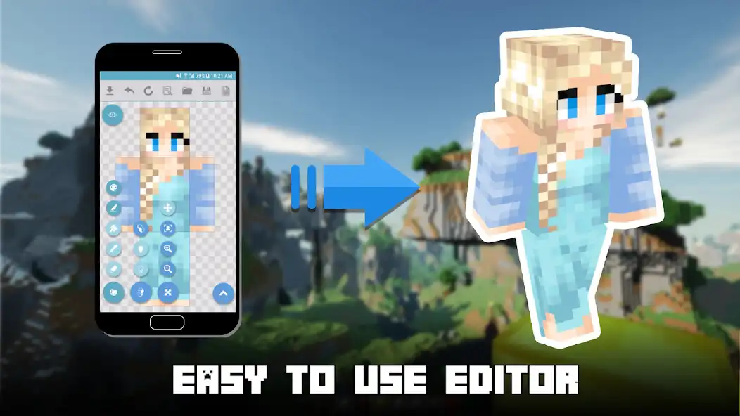 Play MC Skin Factory for Minecraft  and enjoy MC Skin Factory for Minecraft with UptoPlay