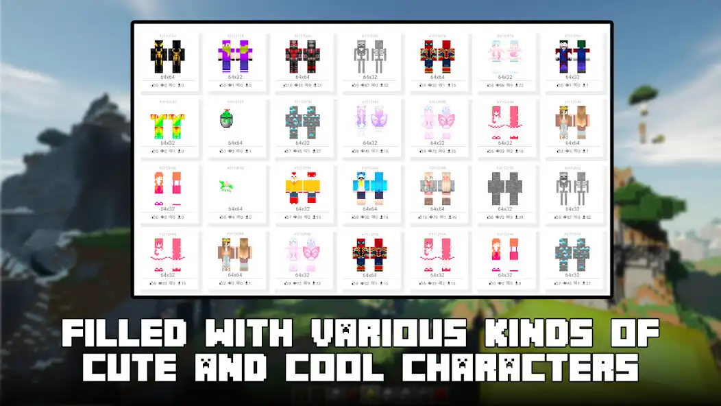 Play MC Skin Factory for Minecraft as an online game MC Skin Factory for Minecraft with UptoPlay