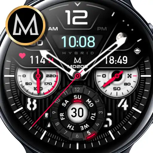 Play MD203 - Hybrid watch face APK