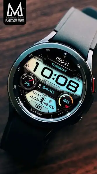 Play MD235: Digital watch face as an online game MD235: Digital watch face with UptoPlay