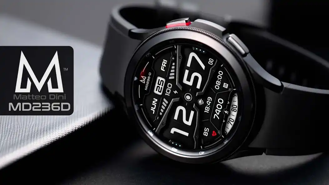 Play MD236D - Digital watch face  and enjoy MD236D - Digital watch face with UptoPlay