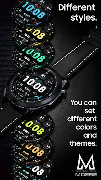 Play MD282: Digital watch face as an online game MD282: Digital watch face with UptoPlay