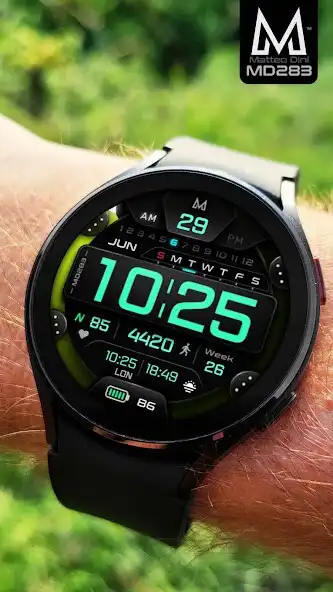 Play MD283: Digital watch face as an online game MD283: Digital watch face with UptoPlay