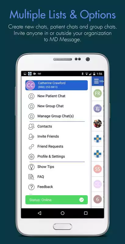 Play mdMessage - Secure Messaging