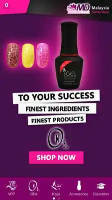 Play MD nail supply center Malaysia