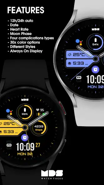 Play MDS367 - Hybrid Watch Face as an online game MDS367 - Hybrid Watch Face with UptoPlay