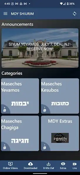 Play MDY Shiurim - R Eli Stefansky as an online game MDY Shiurim - R Eli Stefansky with UptoPlay