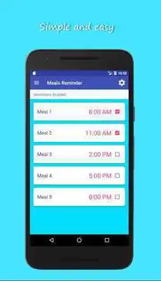 Play Meals Reminder