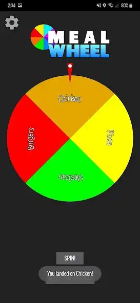 Play Meal Wheel  and enjoy Meal Wheel with UptoPlay