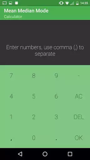 Play Mean Median Mode Calculator