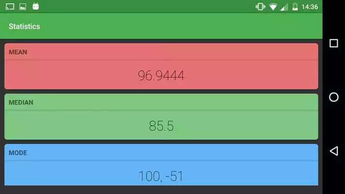 Play Mean Median Mode Calculator