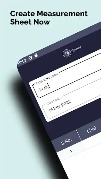 Play Measurement Sheet  and enjoy Measurement Sheet with UptoPlay