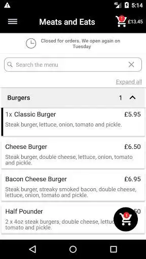 Play Meats & Eats as an online game Meats & Eats with UptoPlay