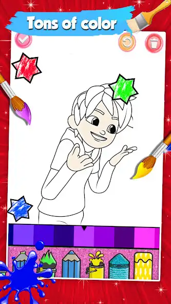 Play Mechamato Coloring Book as an online game Mechamato Coloring Book with UptoPlay